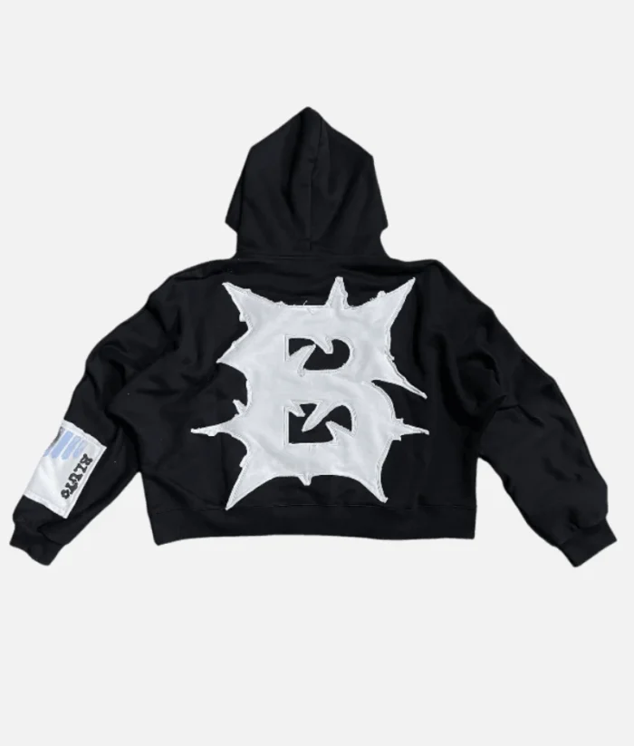 Billionaire Studios Bloo Gradient Scale Hoodie Black (1)