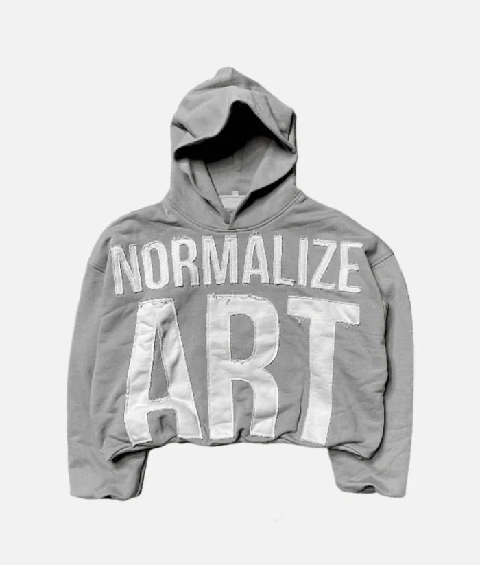 Billionaire Studios Normalize Art Hoodie Foggy (4)