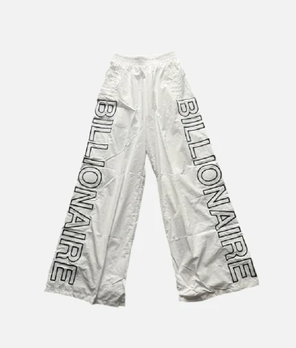 Billionaire Studios Nylon Sweatpants White