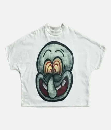 Billionaire Studios Big Nose Face Logo Tee White (2)