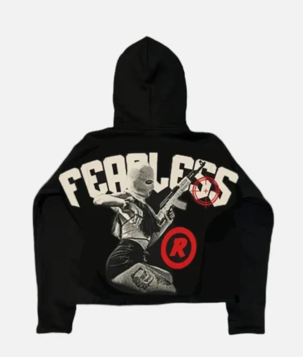 Billionaire Studios Fearless Hoodie Black (2)