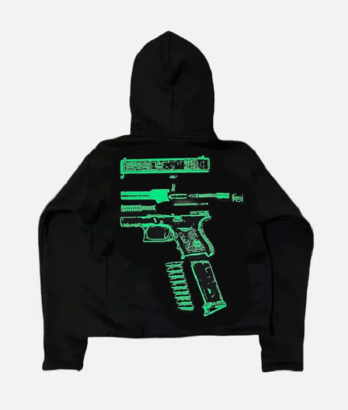 Billionaire Studios In Glock We Trust Hoodie Black (2)