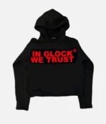 Billionaire Studios In Glock We Trust Hoodie Black Red (1)