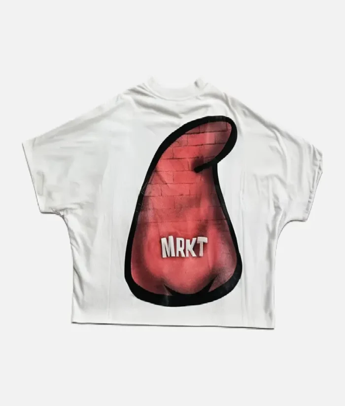 Billionaire Studios Mrkr Red Logo Tee White (2)