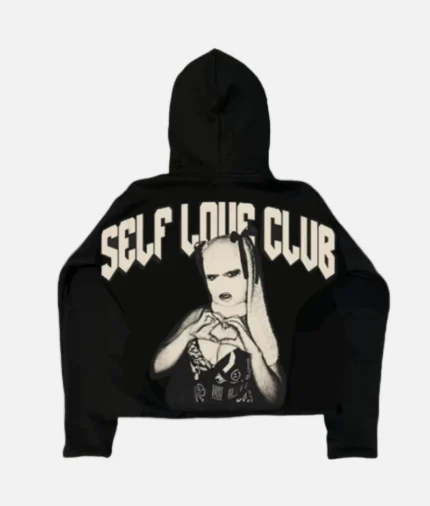 Billionaire Studios Self Love Club Hoodie Black (2)