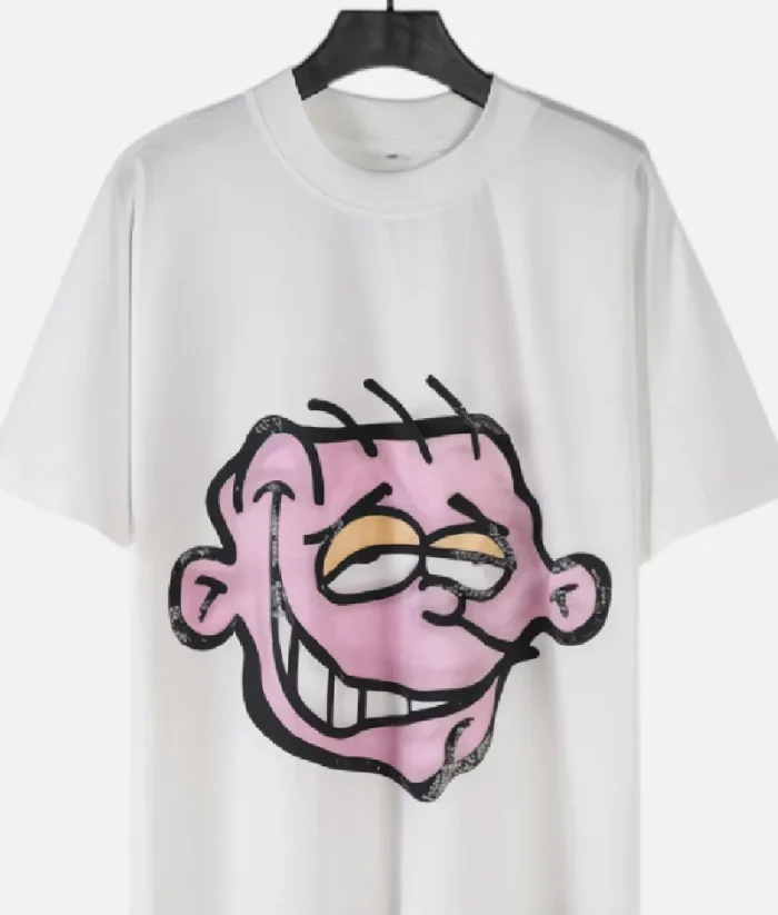 Billionaire Studios New Fashion Head Printed Tee Off White (2)